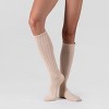 LECHERY Unisex Scrunch Slouchy Woven Tab Socks (1 Pair) - 3 of 4