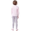 Harry Potter Girls' Chibi Luna Lovegood Child 2 Piece Tight Fit Pajama Set Pink - 2 of 3
