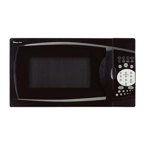 Magic Chef MCM770B Countertop Microwave Oven, Small Microwave for Compact  Spaces, 700 Watts, 0.7 Cubic Feet, Black…