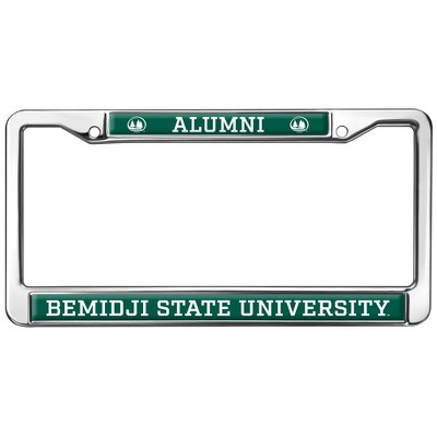 Bemidji State University Alumni Logo Full Size Standard License Plate Metal Frame