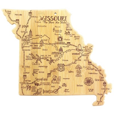 Totally Bamboo Destination Missouri Serving and Cutting Board