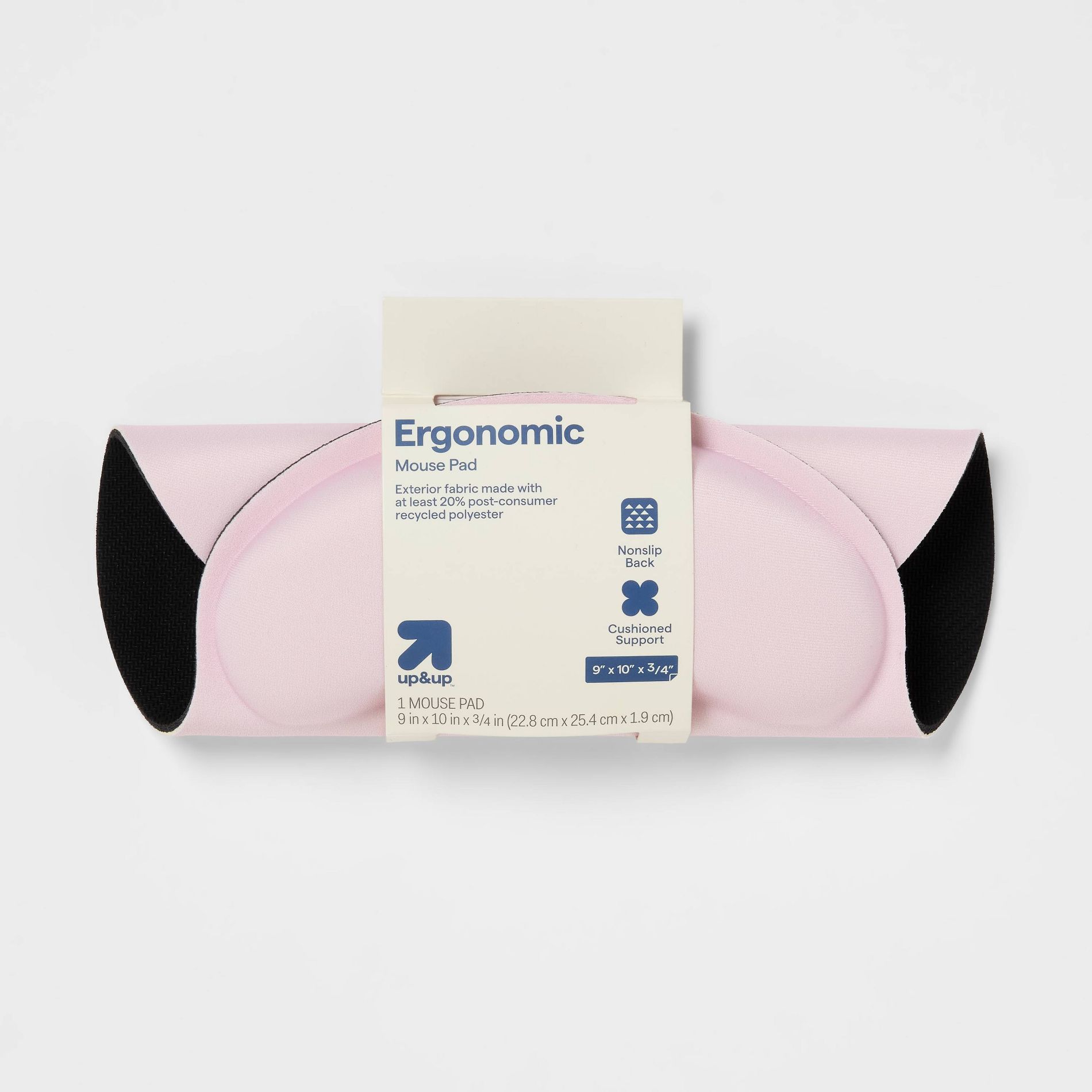 Ergonomic Mouse Pad Pink - up&up™