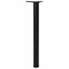 vidaXL 4 x Adjustable Height Table Legs, 710 mm, Black - 2 of 4