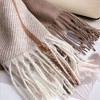Anna-Kaci Soft Winter Plaid Scarf with Warm Cozy Feel and Fringe Trim 78.5×26 Inches - 4 of 4