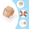 Unique Bargains Broom Grippers Self Adhesive Mop Dustpan Holders 1.9"x0.9"x1.8" 4 Pcs - 4 of 4