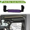 Unique Bargains Roll Bar Grab Handles for Jeep Wrangler 2024-2025 Nylon PVC 4 Pcs - 2 of 4