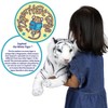 Saphed The White Tiger - Squeeze Me! - 17 Inch Stuffed Animal Plush - 3 of 4