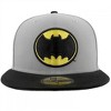 Adult Batman Dark Knight Returns Frank Miller 1986 Logo New Era 59Fifty Fitted Hat - 2 of 4