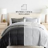 Ombre Reversible Soft Comforter Sets, Down Alternative, Easy Care, Geometric Pattern - Becky Cameron - 3 of 4