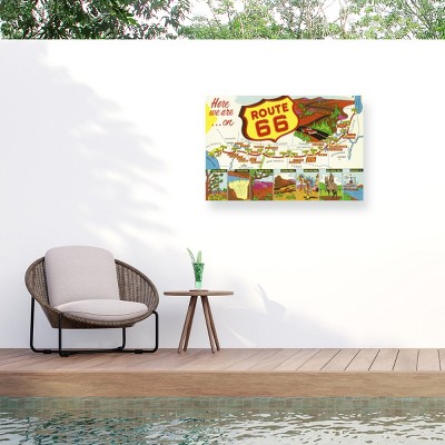 "Travel 23" Outdoor Canvas