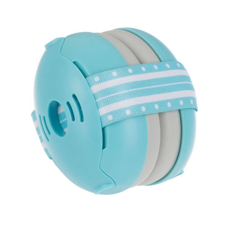 Nuby Baby Earmuffs with Travel Bag - Blue, 4 of 6