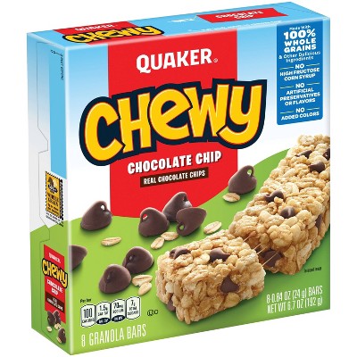 Quaker Chewy Chocolate Chip Granola 