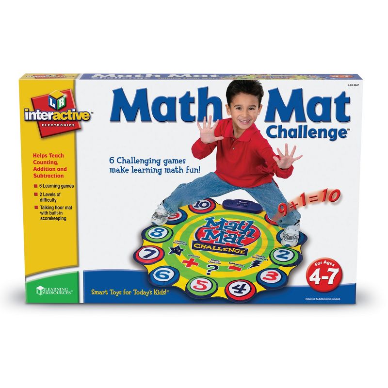 Learning Resources Math Mat Challenge Game, Early Math Skills, Ages 4+, 5 of 6
