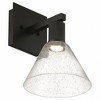 Access Lighting Port Nine 1 - Light Wall Light in  Matte Black - 3 of 4