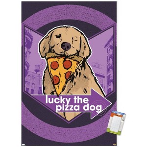 Trends International Marvel Hawkeye - Lucky (Pizza Dog) Graphic Unframed Wall Poster Prints - 1 of 4