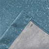 2pc Dainty Home Artistic 100% Blackout Grommet Curtain Panel Pair with 3D Lurex Texture - 4 of 4
