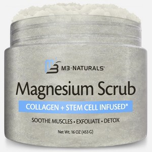 M3 Body Scrubs, Collagen Stem Cell, Himalayan, Arabica Coffee, Charcoal, Turmeric, Brown Sugar, Kombucha, Magnesium, Brazilian Body Scrubs - 1 of 4