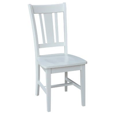 San Remo Splatback Chair Off-White - International Concepts