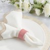 Saro Lifestyle Ribbed Napkin Ring (Set of 4) - 3 of 3