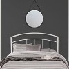 Full/Queen Julien Metal Headboard White - Hillsdale Furniture: Sturdy, Arch Design, Bedroom Decor - 2 of 4