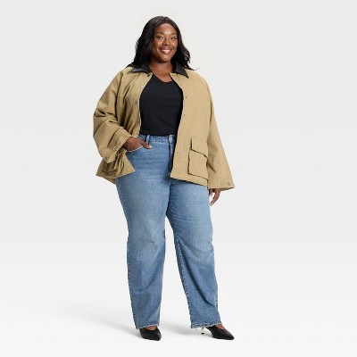 Women's Oversized Field Jacket - Ava & Viv' Tan - image 3