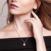 EVERLY JEWELRY | Sterling Silver 8.5-9mm Cultured Freshwater Pearl Drop Pendant with Chain - 18 in - 4 of 4