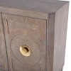 Brooks Two Door with Adjustable Interior Shelf Accent Cabinet Gray - StyleCraft: Farmhouse Style, No Assembly, Veneer Finish, Wood Frame - 4 of 4