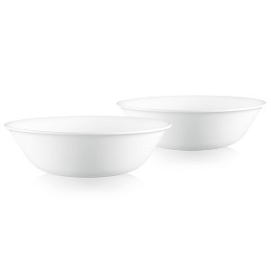 Corelle 32oz 2pk Glass Winter Frost Bowls - 1 of 3