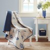 Gracie Mills Villanueva Coastal Charm Oversized Quilted Throw Blanket - Throw - Blue - 2 of 3