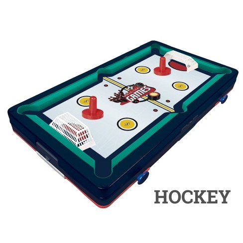 Franklin Sports Table Top Sports Game Set - 5-in-1 Sports Center Indoor  Sports Games - Tabletop Soccer, Basketball, Hockey, Bowling + Pool