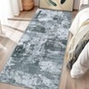 Modern Abstract Large Living Room Bedroom Area Rugs, Washable Soft Non Slip Floor Carpet for Home Office - 4 of 4