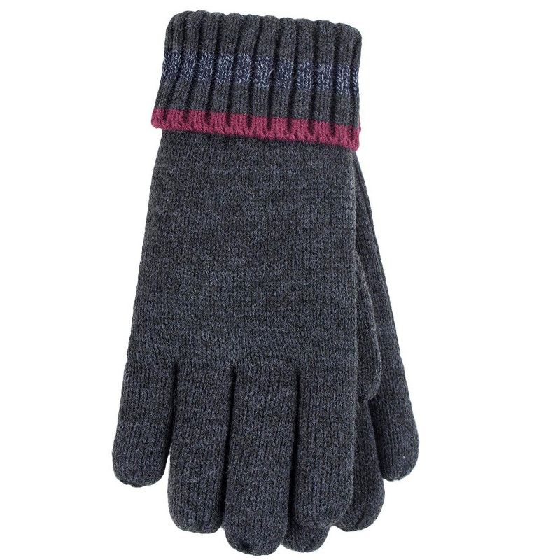 Heat Holders® Men's Torridon Gloves | Insulated Cold Gear Gloves | Advanced Thermal Yarn | Warm, Soft + Comfortable | Plush Lining | Winter Accessories | Men + Women’s Gift, 1 of 2