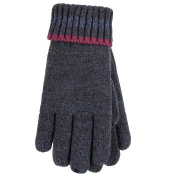 Heat Holders® Men's Torridon Gloves | Insulated Cold Gear Gloves | Advanced Thermal Yarn | Warm, Soft + Comfortable | Plush Lining | Winter Accessories | Men + Women’s Gift