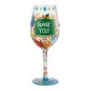 7.75 In Super Teacher Wine Glass Wine Glasses - 3 of 3