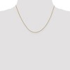 Black Bow Jewelry 0.9mm 18k Yellow Gold Classic Box Chain Necklace - 2 of 4