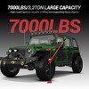 Farm Jack,33"/48"/60" High Lift Farm Jack,7000 lbs Capacity Ratcheting Off Road Farm Jack, Utility Heavy-Duty Farm Jack for Tractor, Truck, SUV - 2 of 4