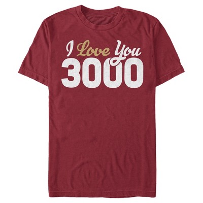 Men's Marvel Avengers: Endgame Valentine's Day Iron Man I Love You 3000 ...