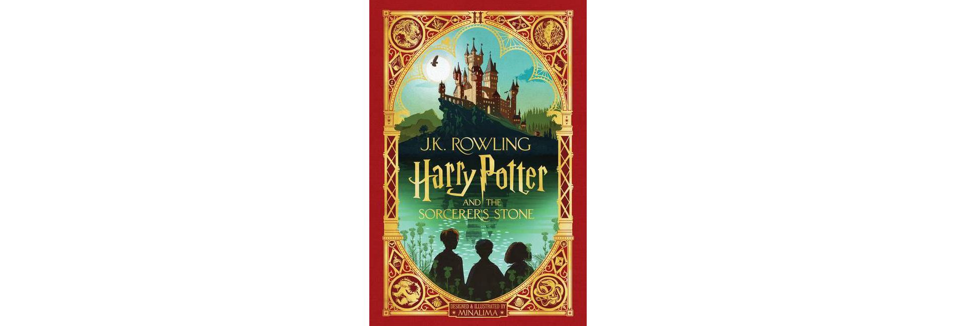 Harry Potter and the Sorcerer's Stone: Minalima Edition (Book 1), Volume 1 - by J K Rowling (Hardcover)