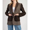 Women's Sophia Houndstooth Blazer - eesome - 3 of 4