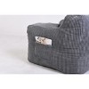 NicBex Bean Bag Chairs for Adult Teens Kids,Bean Bag Sofa with Tufted Soft Stuffed Filling and Side Pockets for Living Room,Bedroom - 4 of 4