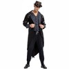 Victorian Steampunk Top Hat w/Classic Goggles Vintage Accessories Set for Adult Halloween Dress Up - 3 of 4