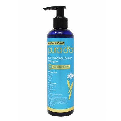 Pura d'or Hair Thinning Therapy Shampoo - 8 fl oz