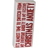 Primitives by Kathy It's Almost Time Christmas Anxiety Box Sign - 2 of 3