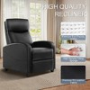 CAVINAS PU Leather Recliner Chair,Adjustable Reclining Sofa with High-Resilience Sponge,Hardwood Frame,Accent Chair for Living Room,Bedroom - 2 of 4
