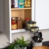 Hold N' Storage - Black Pull out Spice Rack Organizer for Cabinet for Spices, Sauces and more. - 3 of 4