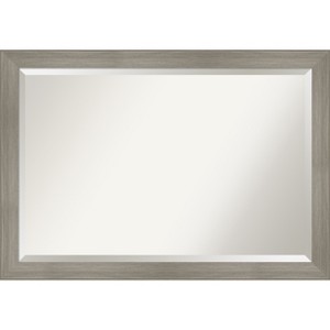 Amanti Art Grand Narrow Beveled Framed Bathroom Vanity Wall Mirror - 1 of 4