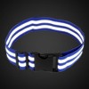 Unique Bargains Reflective Bands for Waist Reflective Belts High Visibility Night Cycling Riding Reflector Tape 2 Pcs - 3 of 4
