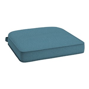 ARDEN Foam Outdoor Double Welted Round Back Seat Cushion, 20 x 19, made with ProFoam, Rain-proof, Fade Resistant - 1 of 4