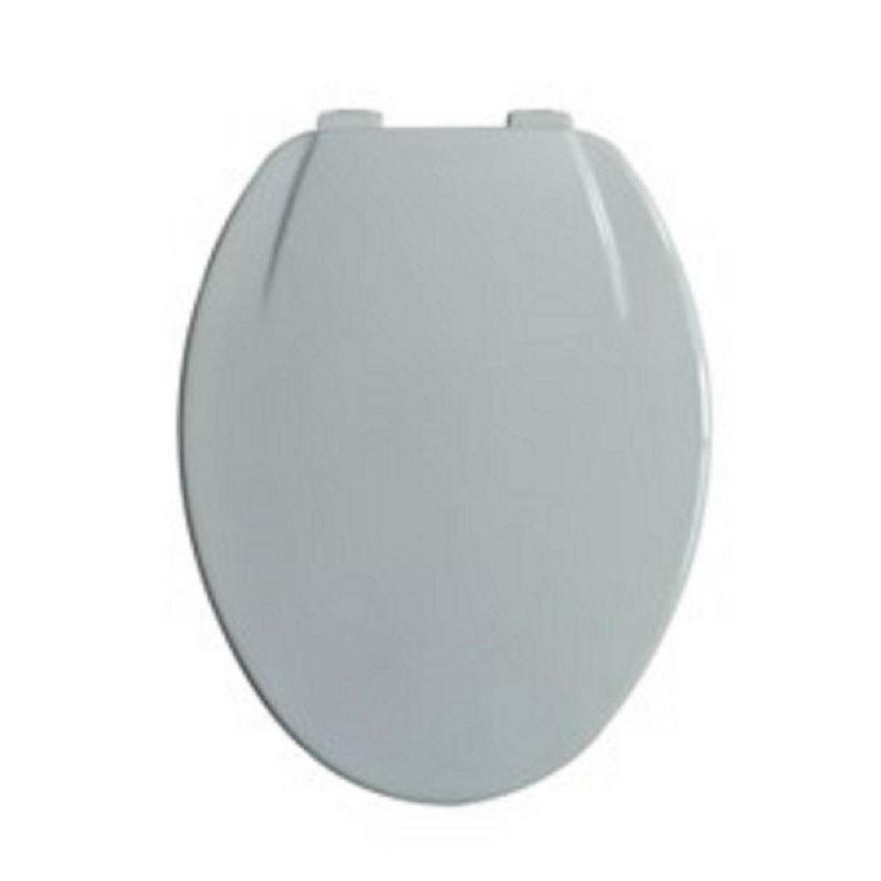 Elongated Toilet Seat with Easy Clean & Change Hinge - J&V TEXTILES, 2 of 4