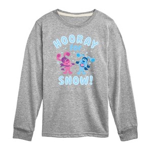 Boys' - Blue's Clues & You! - Hooray For Snow Long Sleeve Graphic T-Shirt - 1 of 4